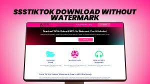 SSSTikTok Download Without Watermark